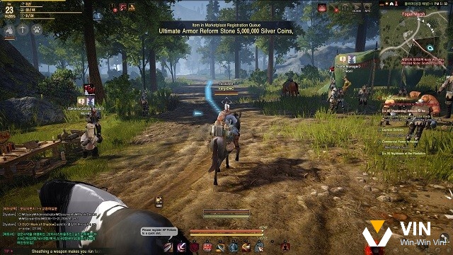 Black Desert Online nổi bật với đồ họa đẹp và lối chơi cuốn hút.