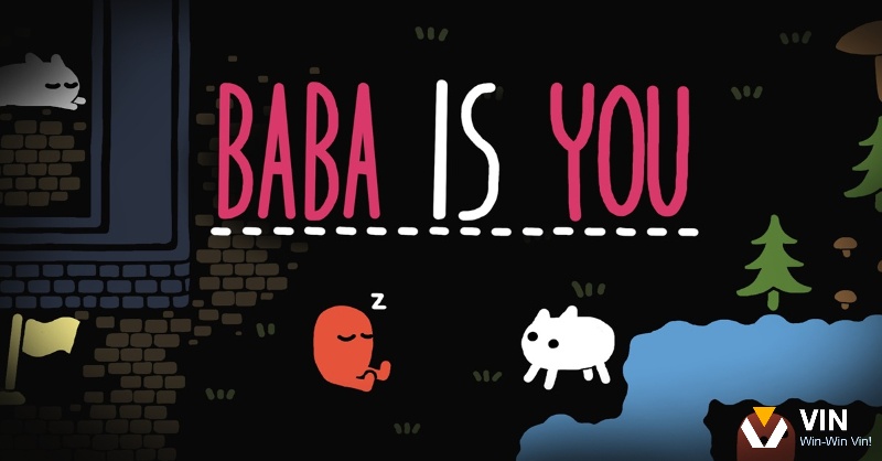 Baba Is You ghi dấu trong top game giải đố PC nhờ lối chơi phá cách và khả năng thử thách logic vô tận.
