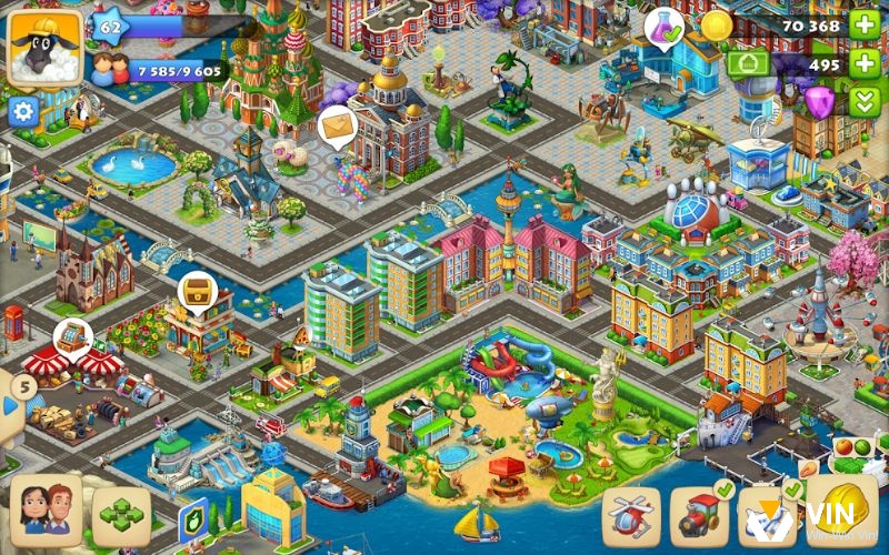 Township mang đến sự thư giãn thú vị, trở thành lựa chọn quen thuộc trong top những game hay nhất trên điện thoại.