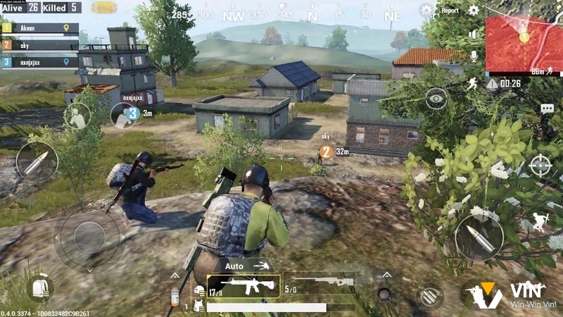 PUBG Mobile – biểu tượng của dòng game sinh tồn với những trận chiến nghẹt thở và kịch tính.