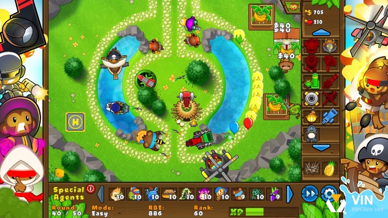 Bloons TD 6 mang đến chiều sâu chiến thuật với hàng trăm cách kết hợp tháp và nâng cấp độc đáo.