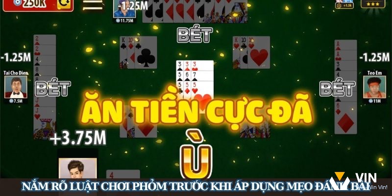 Tổng điểm rác thấp nhất quyết định người thắng khi không có ai ù.