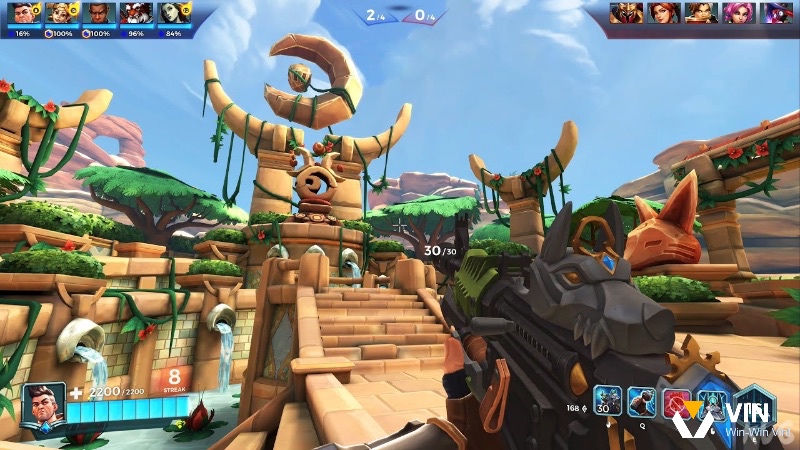 Paladins – game bắn súng đồng đội đặc biệt miễn phí, nhẹ nhưng đầy tính chiến thuật.
