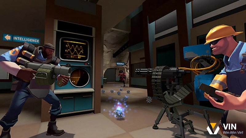 Team Fortress 2 – top game bắn súng PC nhẹ với lối chơi vui nhộn, đồ họa đơn giản nhưng gây nghiện bền bỉ.