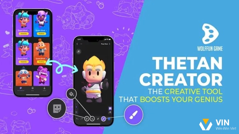 Thetan Creator mang lại sự kết hợp giữa sáng tạo, kết nối và giải trí hiện đại