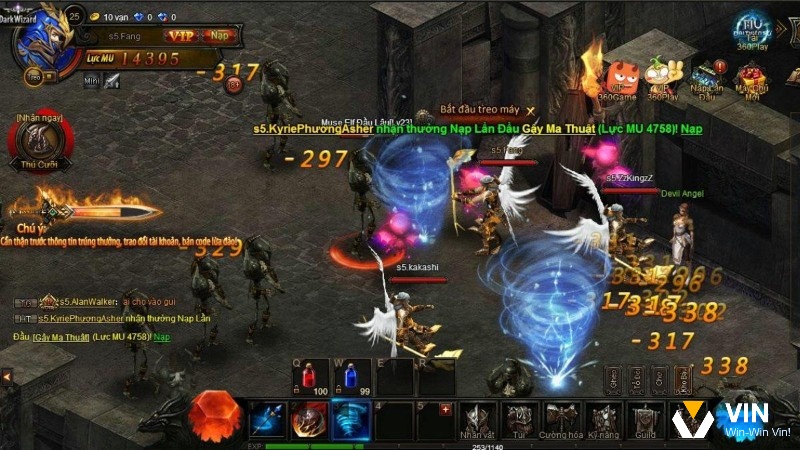 MU Đại Thiên Sứ mang đến trải nghiệm đồ họa rực rỡ và gameplay mượt mà