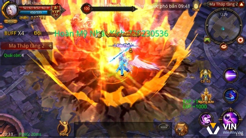 MU Origin VN - bản MU có phụ bản và hoạt động hằng ngày rất dày