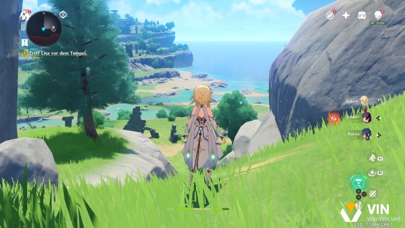 Genshin Impact chinh phục người chơi bằng đồ họa tuyệt đẹp và thế giới mở đầy tự do.