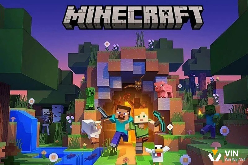 Minecraft mang đến thế giới mở rộng lớn cho fan xây dựng và khám phá không giới hạn