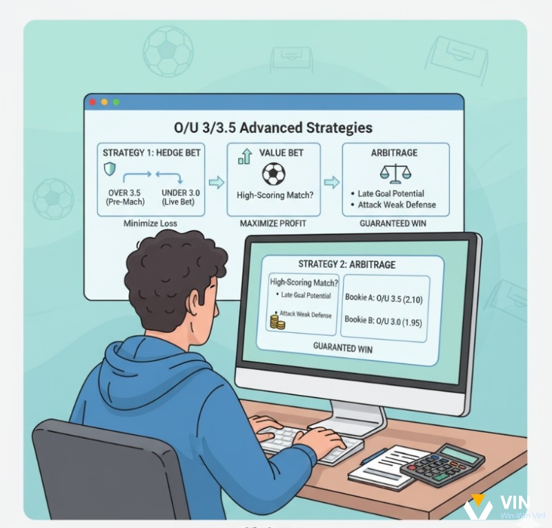 Người chơi nghiên cứu các chiến thuật đặt cược cao cấp cho kèo Tài Xỉu 3/3.5 để tối ưu hóa lợi nhuận và giảm thiểu rủi ro