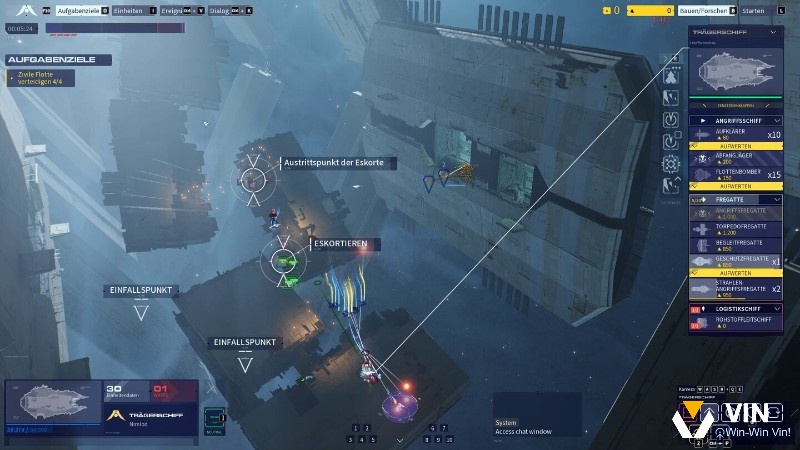 Biểu tượng lớp tàu hiển thị dày trong Homeworld 3