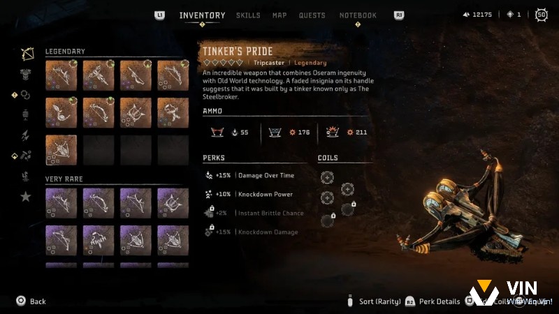 Nâng cấp trang bị gắn với vật liệu giúp tiến trình có mục tiêu cụ thể