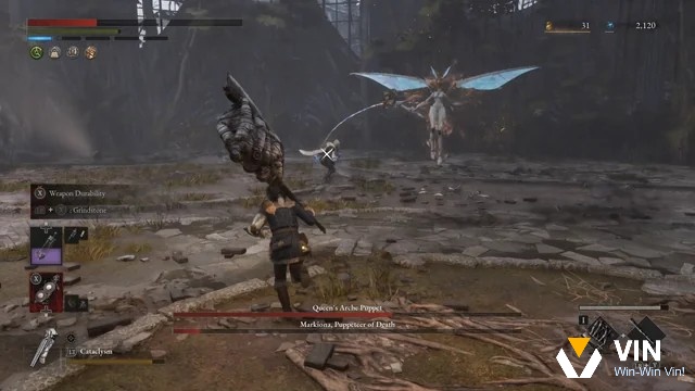 Cơ chế hồi máu từ thanh xám sau khi đỡ đòn trong Lies of P