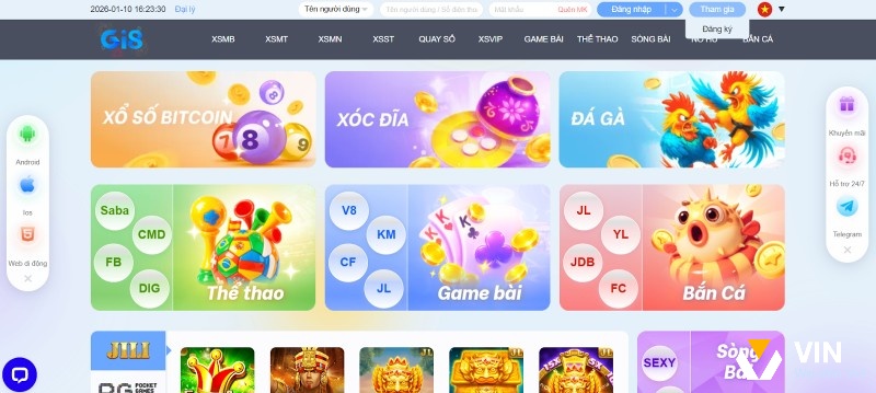 Cấu trúc vận hành cho thấy Gi8 được xây dựng hướng tới cá cược có tính toán, không đơn thuần may rủi