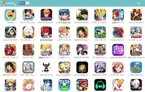 QooApp trên máy tính với kho game anime và game châu Á phong phú
