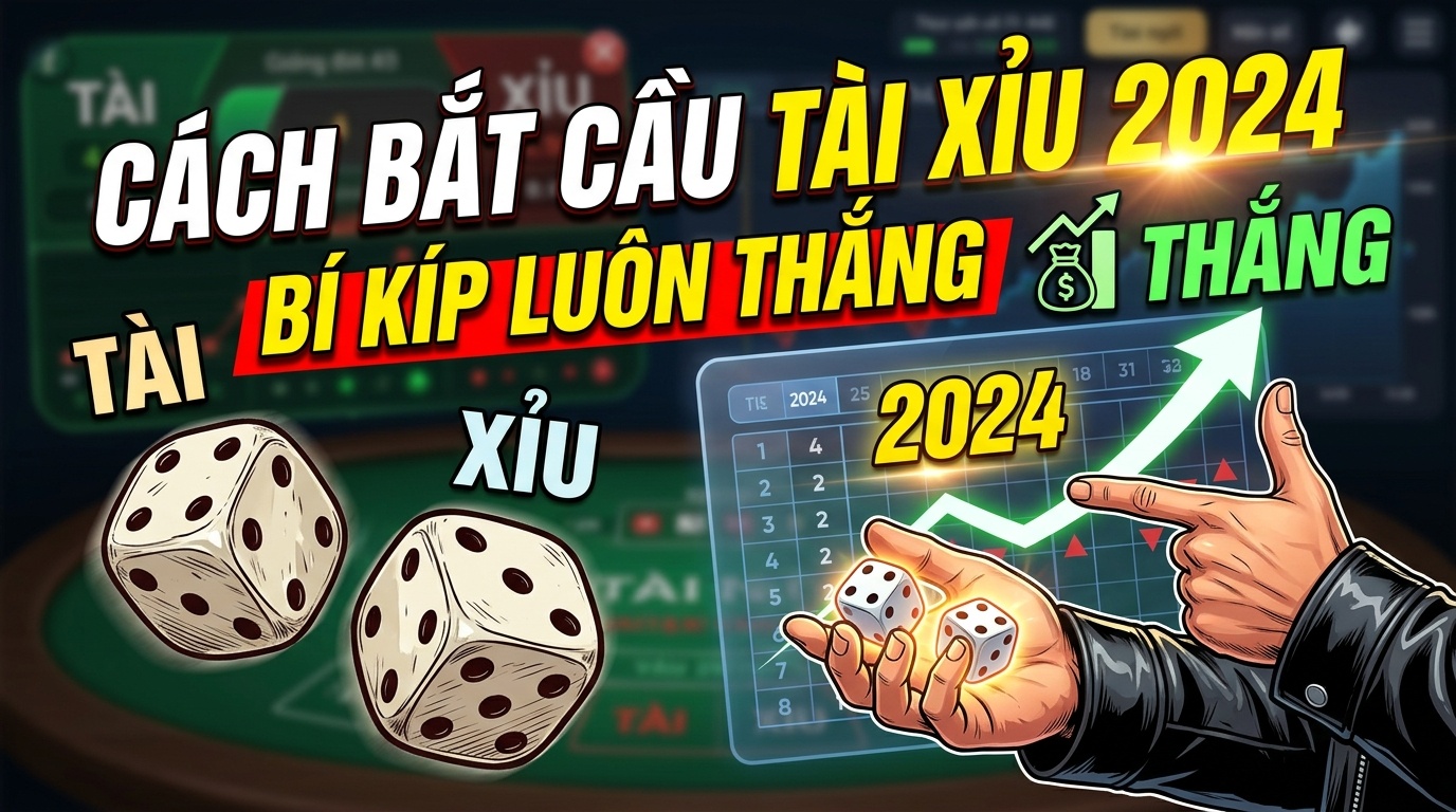 Cách bắt cầu tài xỉu mới nhất 2026 - Bí kíp luôn thắng