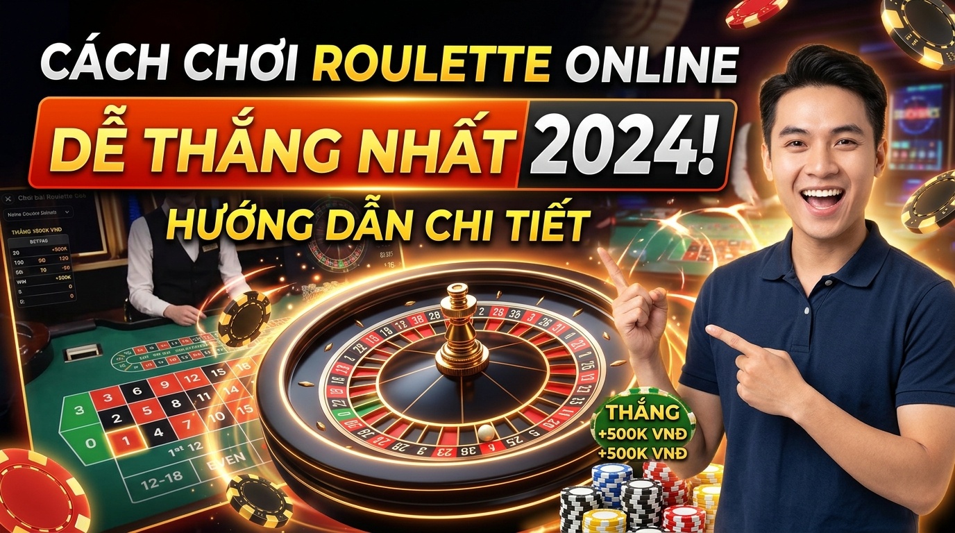 Cách chơi Roulette online dễ thắng nhất: Hướng dẫn chi tiết
