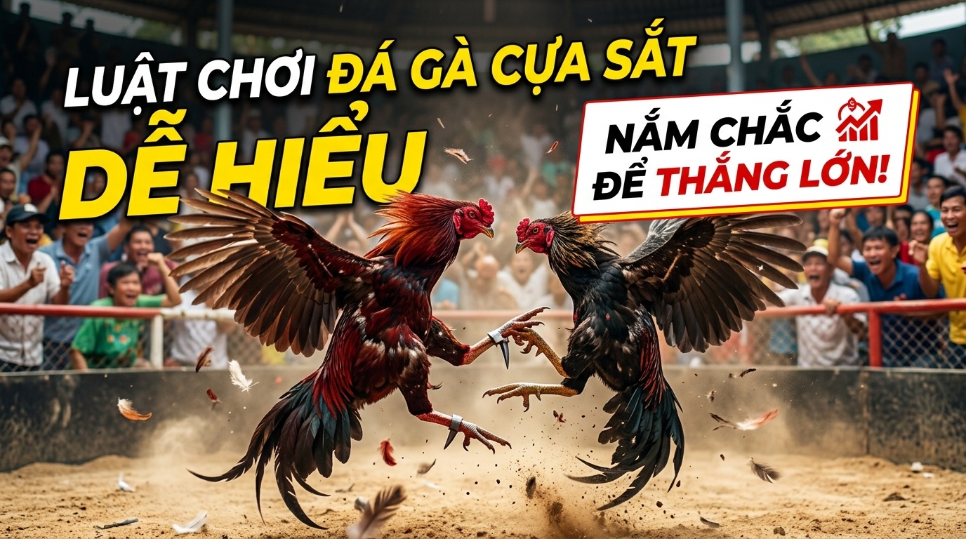 Luật chơi đá gà cựa sắt - Nắm chắc để cá cược thắng lớn