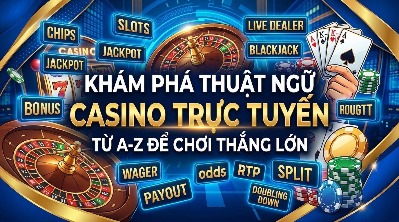 Thuật ngữ casino trực tuyến: Từ A-Z để chơi thắng lớn
