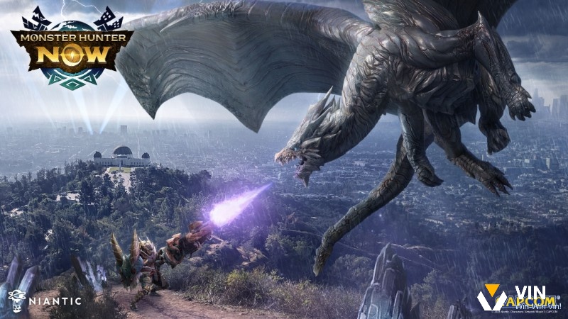 Monster Hunter Now với thợ săn đối đầu quái vật khổng lồ trên mobile