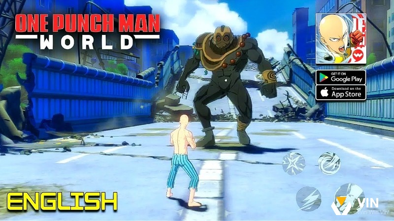 One Punch Man World với Saitama và các anh hùng trong thành phố Z