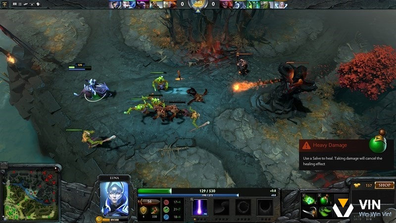 Các nhà cái sẽ đưa ra nhiều kèo cược cho các trận đấu Dota 2 đang diễn ra