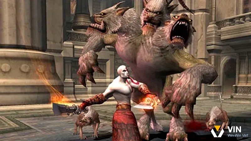 God of War II mang lại cảm giác chặt chém mạnh mẽ, boss lớn và hành trình báo thù rất cuốn