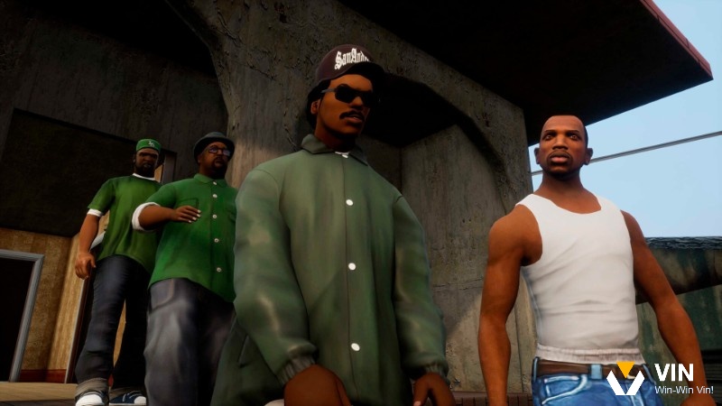 Grand Theft Auto: San Andreas là lựa chọn kinh điển cho người thích thế giới mở, nhiệm vụ đa dạng và chất đường phố đậm màu PS2