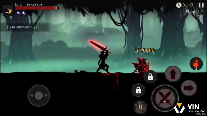 Shadow Of Death: Dark Knight gây ấn tượng bằng phong cách bóng tối, combo đẹp và nhịp chặt chém mạnh