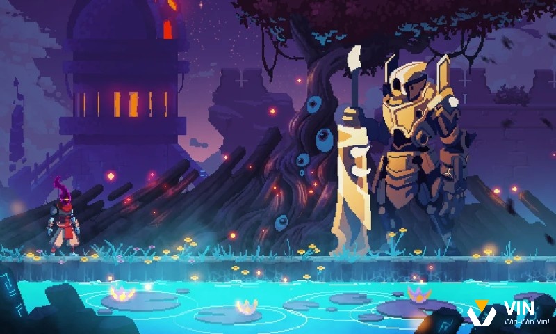 Dead Cells là game roguelike hành động cực cuốn, nổi bật nhờ combat nhanh và độ thử thách cao