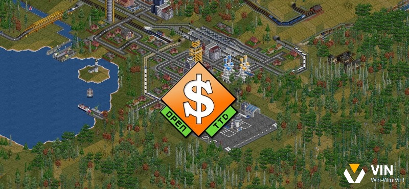 OpenTTD là game hay cho PC nhẹ miễn phí về xây dựng giao thông