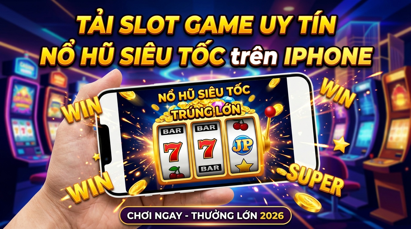 Slot game trên điện thoại iPhone uy tín, nổ hũ siêu tốc 2026