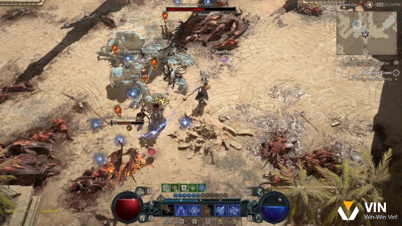 Diablo IV là game nhập vai chặt chém tăm tối, hợp với người thích cày đồ và săn boss