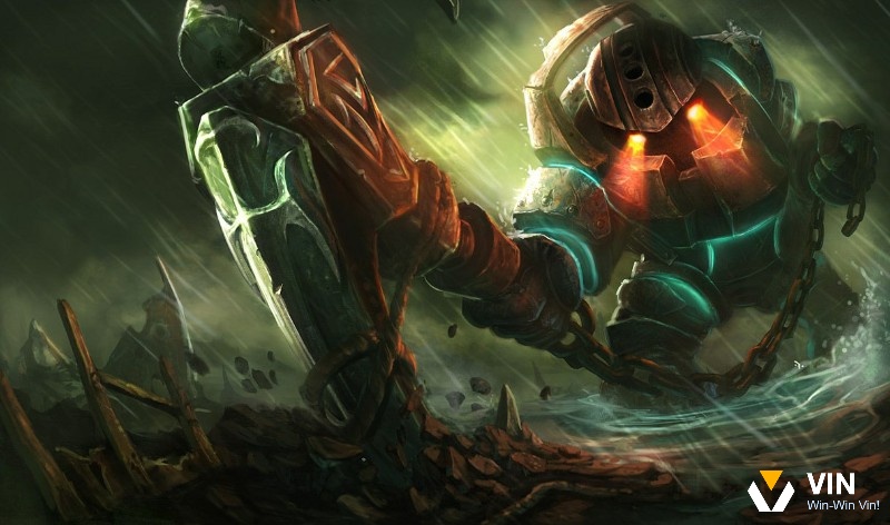 Nautilus tướng hỗ trợ LMHT leo rank