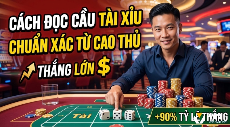 Cách đọc cầu tài xỉu chuẩn: Nhận diện cầu, phân tích xu hướng
