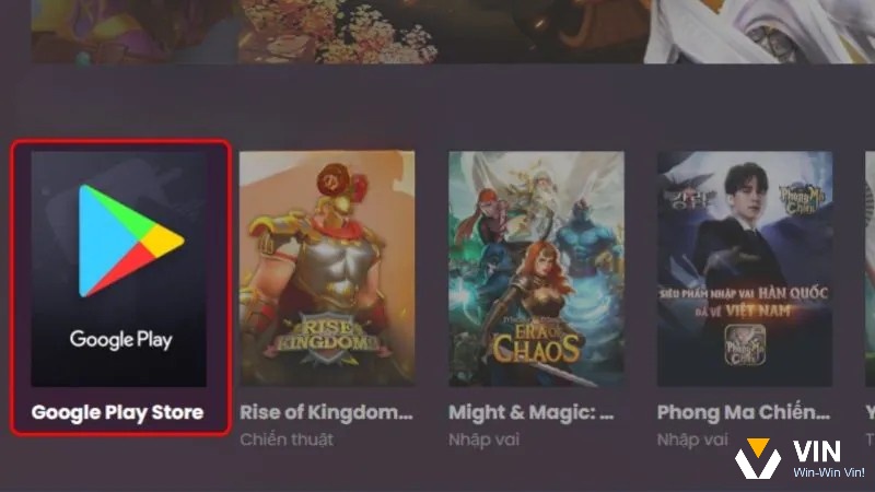 Mở Google Play