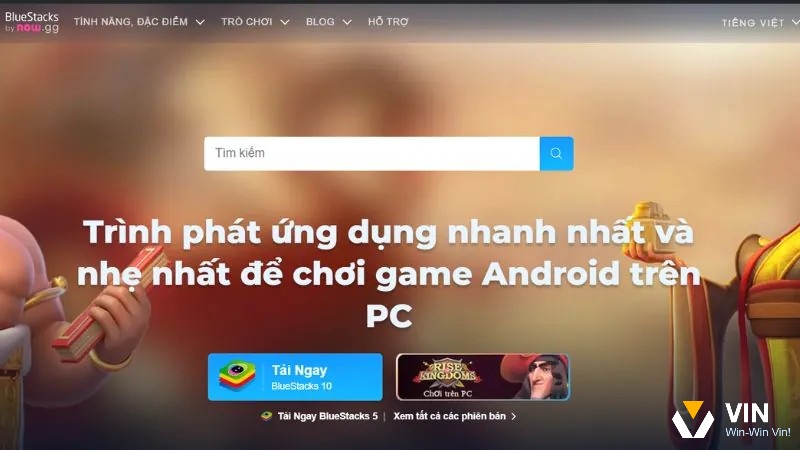 Tải giả lập BlueStacks