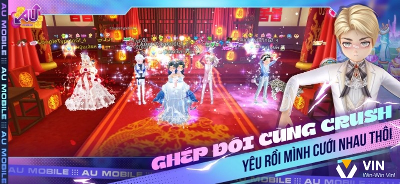 AU Mobile kết hợp vũ đạo với ghép đôi và mô hình gia đình ảo